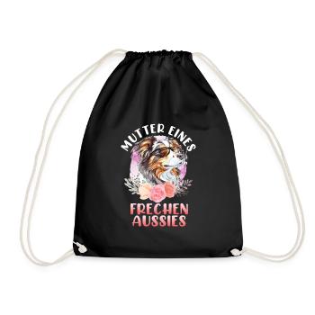 MÈRE D’UN BERGER AUSTRALIEN AUSTRALIEN EFFRONTÉ - Sac de sport léger - noir - Devant