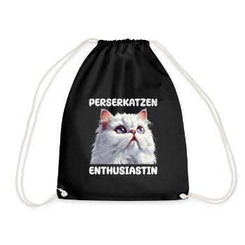 Amoureux des chats persans PERSAN ENTHUSIAST - Sac de sport léger - noir - Devant