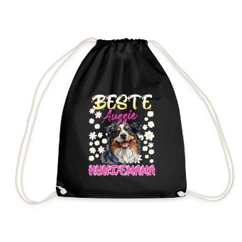 Berger australien MEILLEURE MAMAN CHIEN AUSTRALIEN - Sac de sport léger - noir - Devant