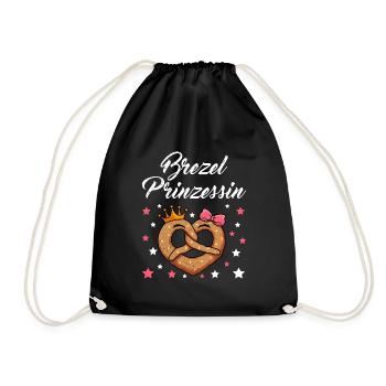 Bretzel Princesse - Sac de sport léger - noir - Devant