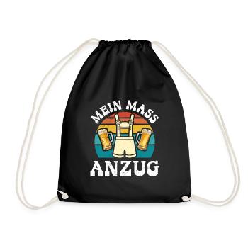 C’est mon costume sur mesure, costume sur mesure - Sac de sport léger - noir - Devant