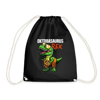 Oktobasaurus Rex Pretzelrex Pretzelsaurus - Sac de sport léger - noir - Devant