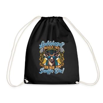 PANTALON EN CUIR ? JE N’AI PAS BESOIN DE BOIRE LÀ-BAS - Sac de sport léger - noir - Devant
