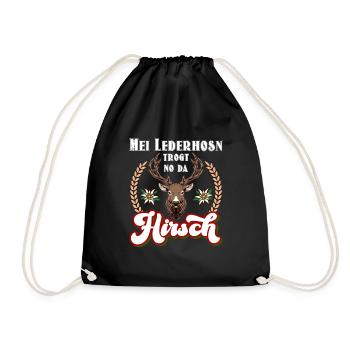 Munich Volksfest MEI LEDERHOSEN NE PORTE PAS DE HIRSCH - Sac de sport léger - noir - Devant