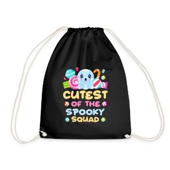 Halloween LE PLUS MIGNON DE L’ESCOUADE EFFRAYANTE Halloween - Sac de sport léger - noir - Devant