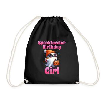 Halloween Enfants SPOOKTACULAR BIRTHDAY GIRL - Sac de sport léger - noir - Devant
