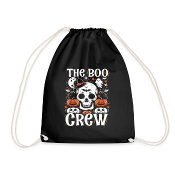 Halloween Costume Kids THE BOO CREW Fun - Drawstring Bag - black - Front