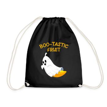 Fête d’Halloween BOO-TASTIC FRUIT Drôle de bananes - Sac de sport léger - noir - Devant