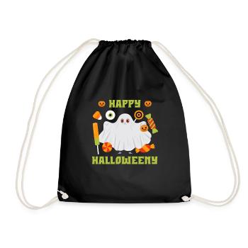 Halloween HAPPY HALLOWEEN Party Kids - Drawstring Bag - black - Front