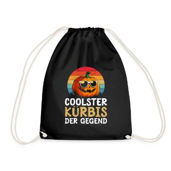 Halloween CITROUILLE LA PLUS COOL DE LA RÉGION Amusant - Sac de sport léger - noir - Devant