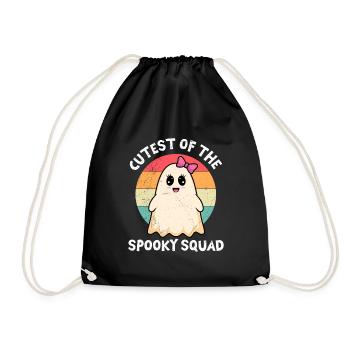 Halloween LE PLUS MIGNON DE L’ESCOUADE EFFRAYANTE Halloween - Sac de sport léger - noir - Devant
