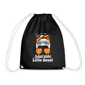 Costume d’Halloween Enfants LOVELY DEVIL Drôle - Sac de sport léger - noir - Devant