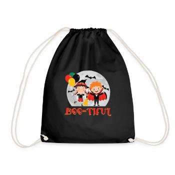 Halloween Kids BOO - TIFUL Halloween Costume - Sac de sport léger - noir - Devant