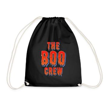 Halloween Costume Kids THE BOO CREW Fun - Drawstring Bag - black - Front