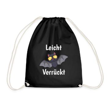 Halloween Costume Kids SLIGHTLY CRAZY Girls - Drawstring Bag - black - Front