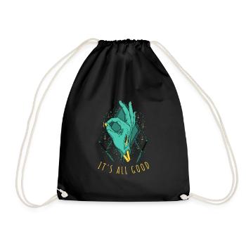 C’EST TOUT BON - Sac de sport léger - noir - Devant