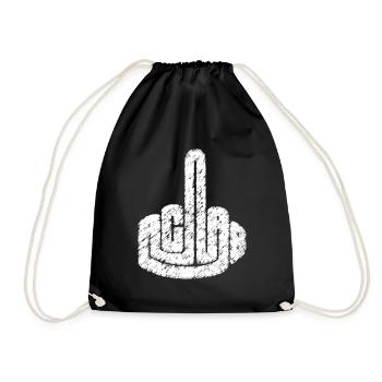 acab tekno 23 - Drawstring Bag - black - Front