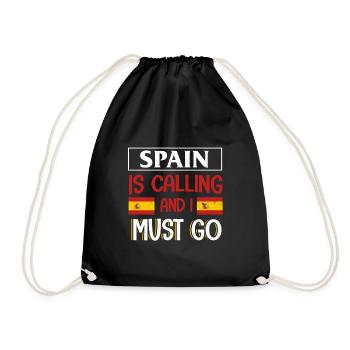 Espagne - Sac de sport léger - noir - Devant