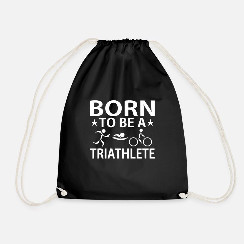 Triathlon - Turnbeutel - Schwarz