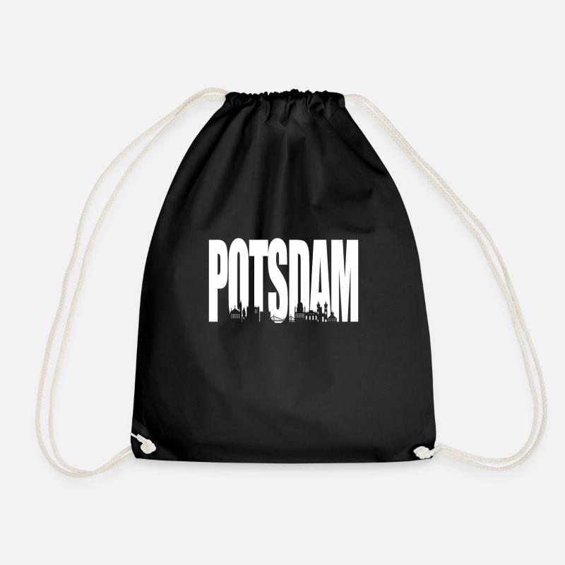 Potsdam - Turnbeutel - Schwarz