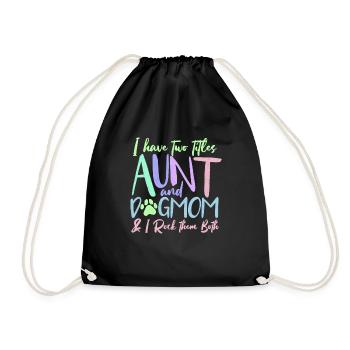 tante - Sac de sport léger - noir - Devant