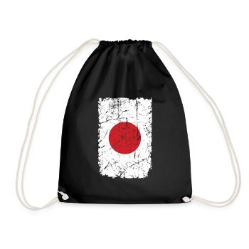 Japon - Sac de sport léger - noir - Devant