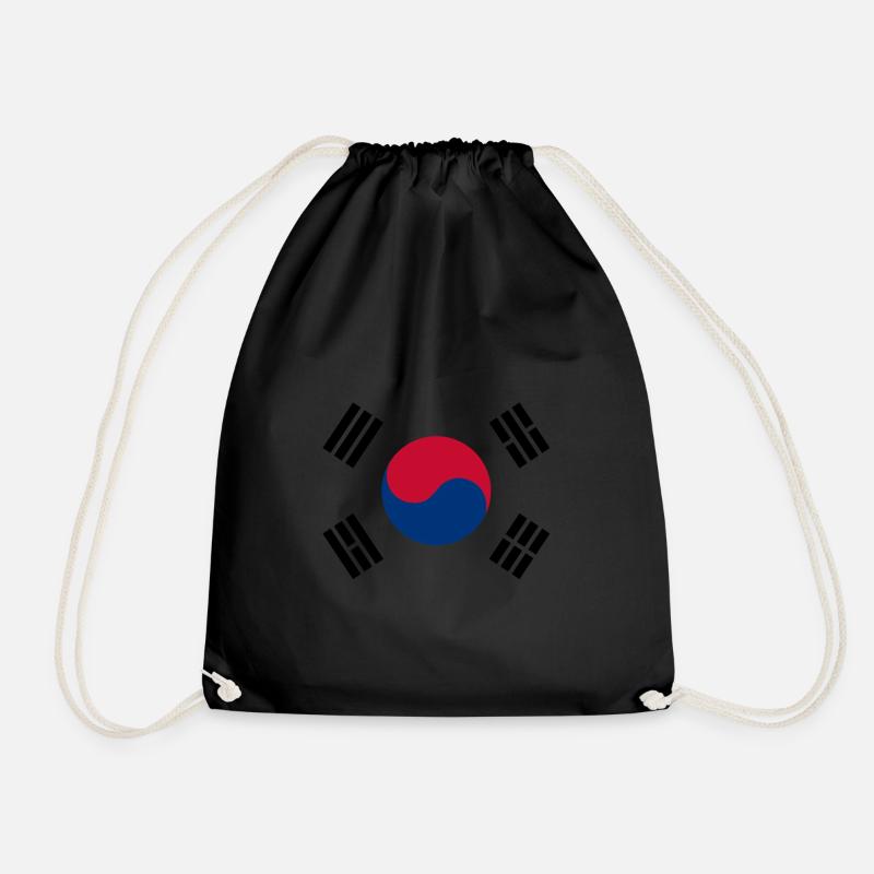 Korea - Turnbeutel - Schwarz