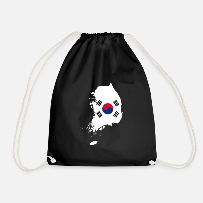 Korea - Turnbeutel - Schwarz