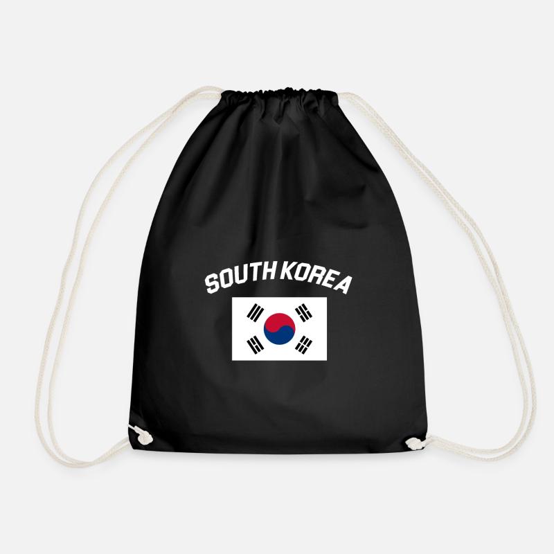 Korea - Turnbeutel - Schwarz