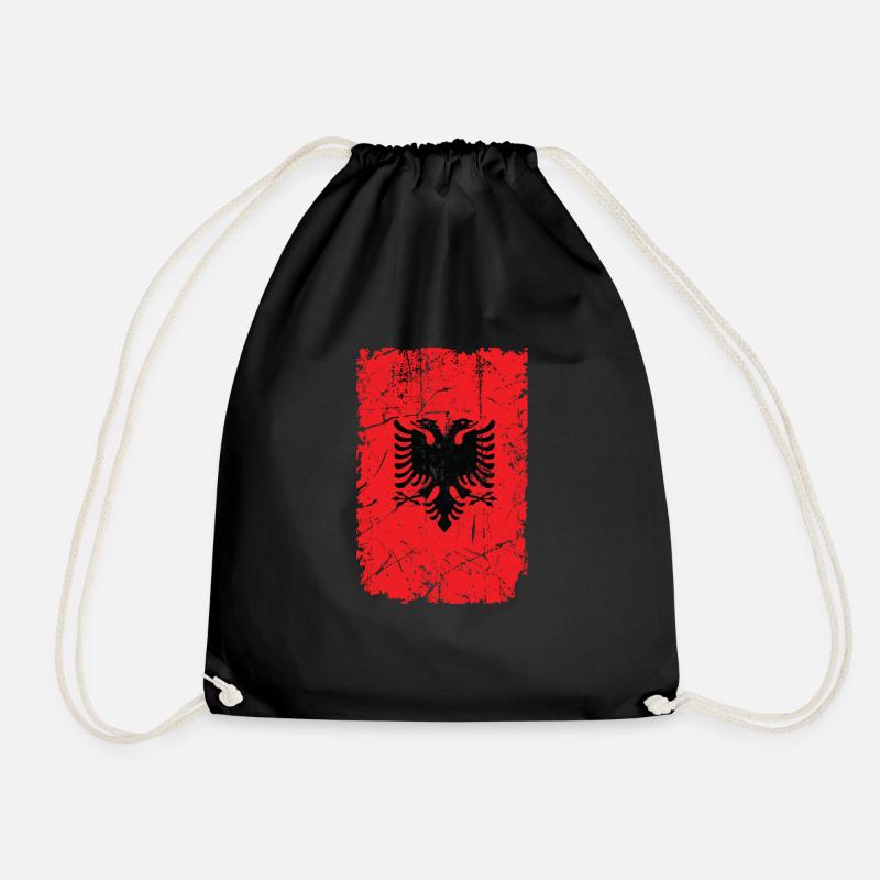 Albanie - Sac de sport léger - noir