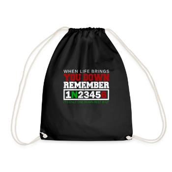 moto - Sac de sport léger - noir - Devant