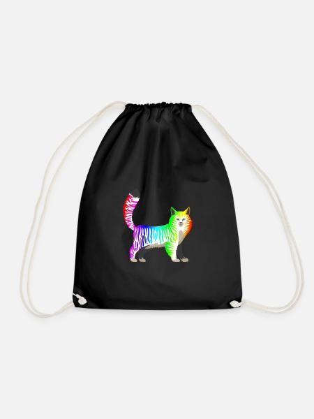 LGBT - Drawstring Bag - black