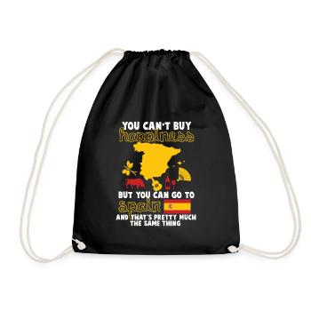 Espagne - Sac de sport léger - noir - Devant