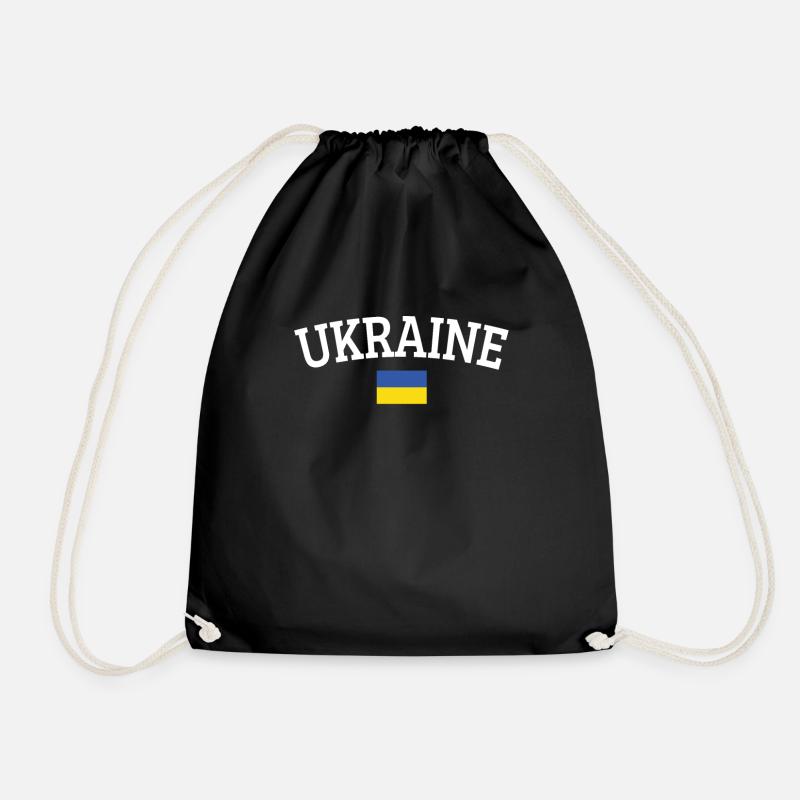 Ukraine - Sac de sport léger - noir