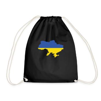 Ukraine - Sac de sport léger - noir - Devant