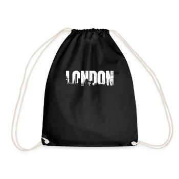 Londres - Sac de sport léger - noir - Devant