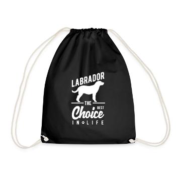 Labrador - Sac de sport léger - noir - Devant