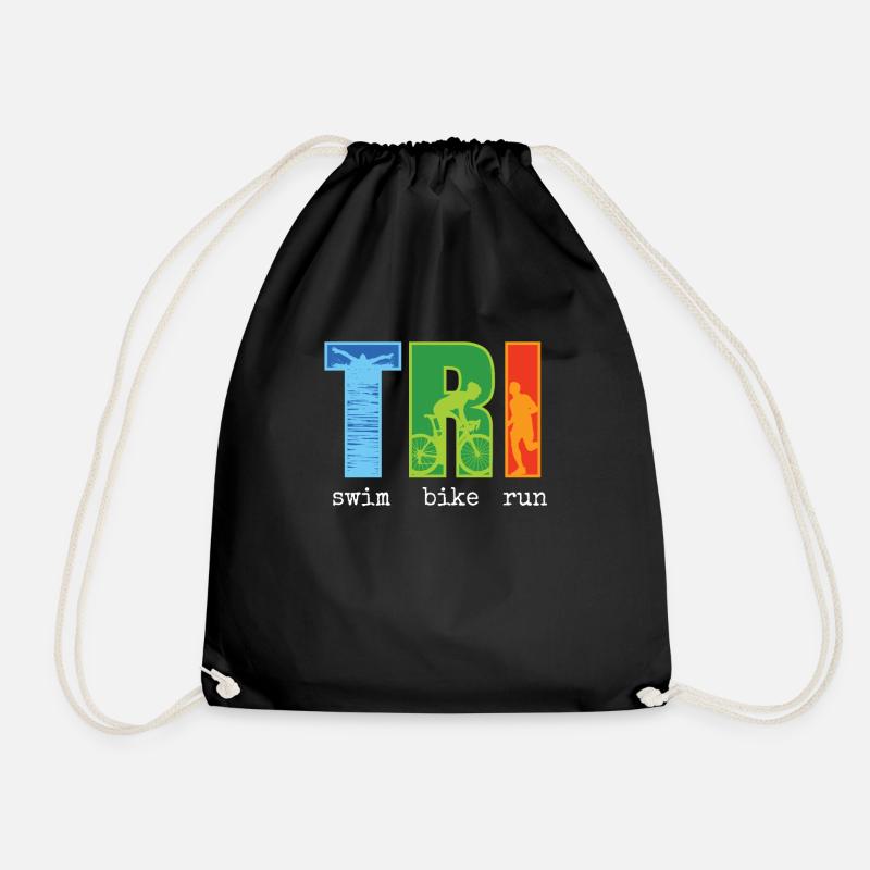 Triathlon - Sac de sport léger - noir
