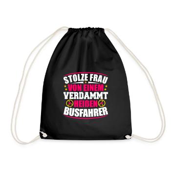Busman - Drawstring Bag - black - Front