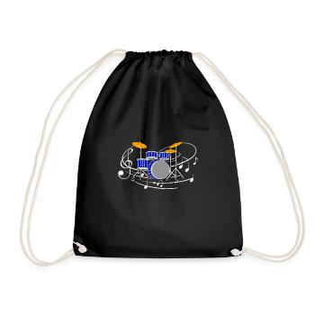 Percussion - Drawstring Bag - black - Front