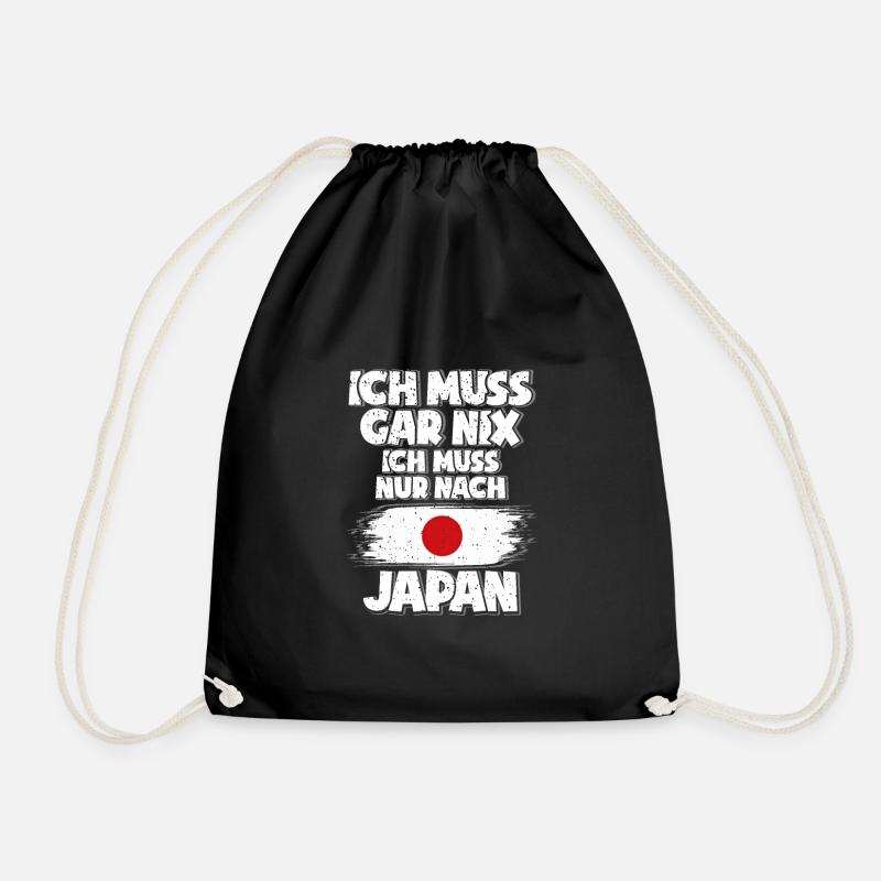 Japan - Turnbeutel - Schwarz