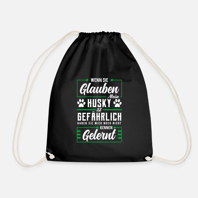 Husky - Turnbeutel - Schwarz