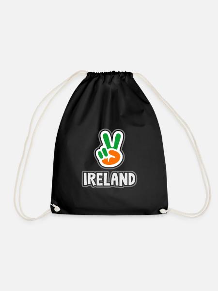 Irland - Turnbeutel - Schwarz