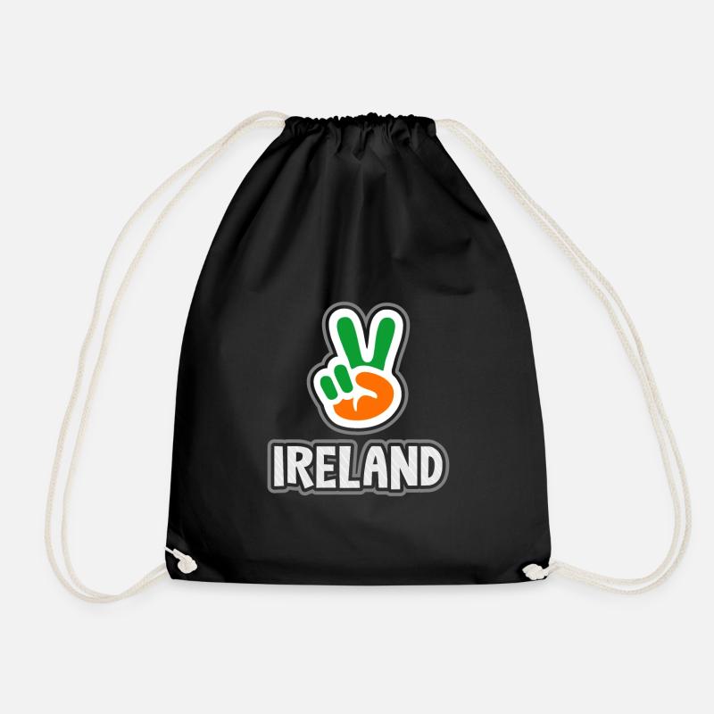 Irland - Turnbeutel - Schwarz