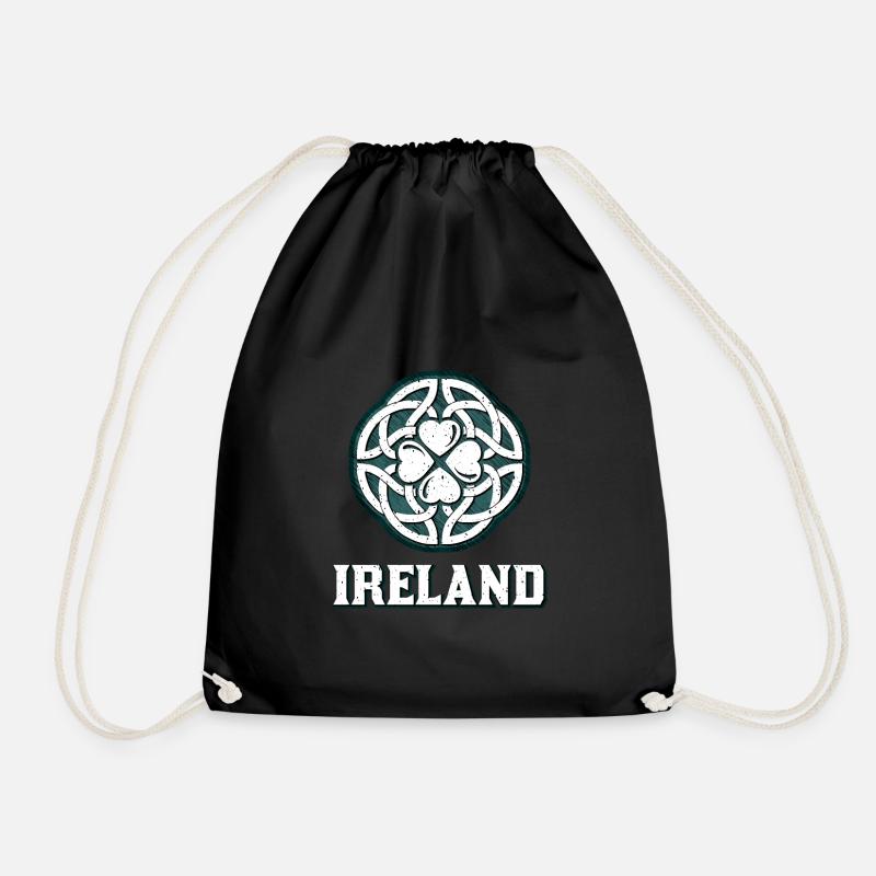 Irland - Turnbeutel - Schwarz