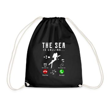 plonger - Sac de sport léger - noir - Devant