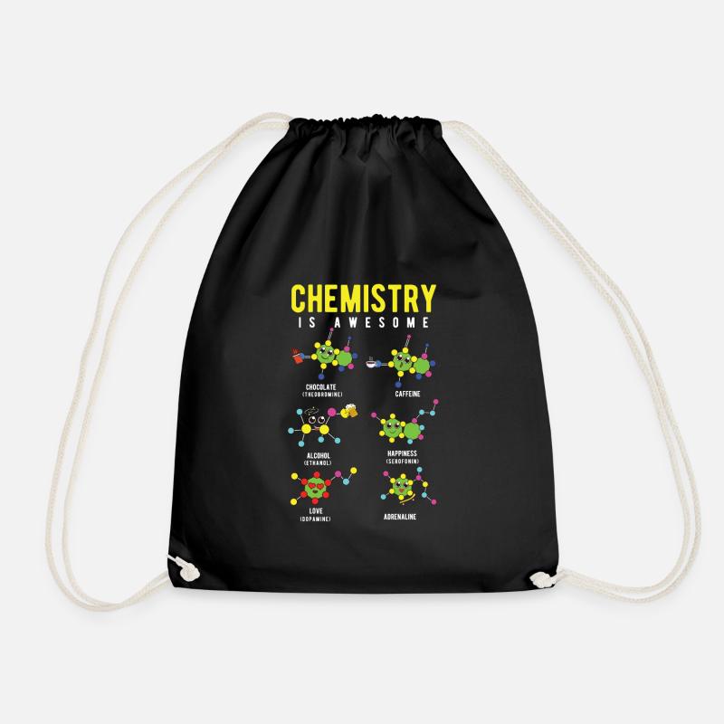 chimie - Sac de sport léger - noir