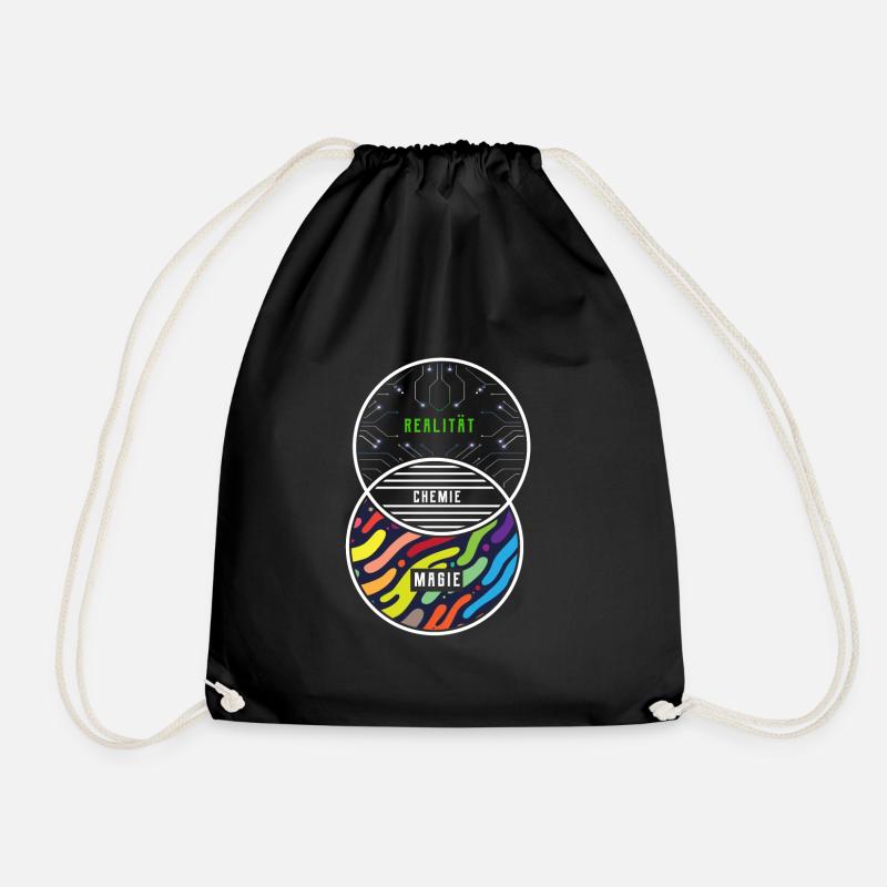 Cadeau drôle de professeur de chimie chimie chimie - Sac de sport léger - noir