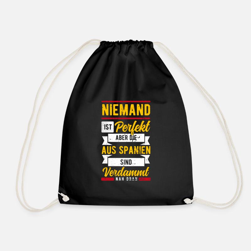 Spanien - Turnbeutel - Schwarz