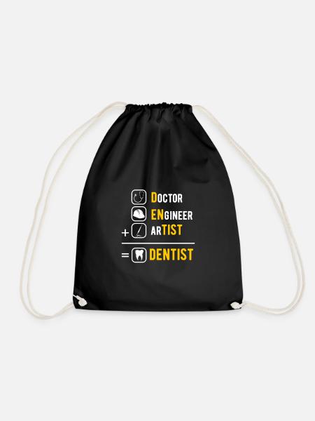 dentiste - Sac de sport léger - noir
